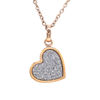 Picture of Blinking Heart Inspired Steel Necklace