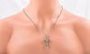 Picture of 925 vintage cross necklace