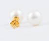 Picture of JM 925 Sterling Silver Classic Pearl Earrings (8.8-9mm)